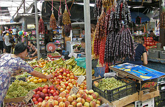 Рынок в Абхазии