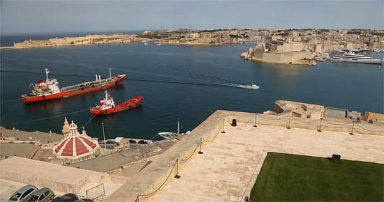 Вид на Мальту