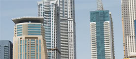 Высокие здания в Дубае