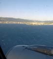 Вид Геленджикской бухты с самолета